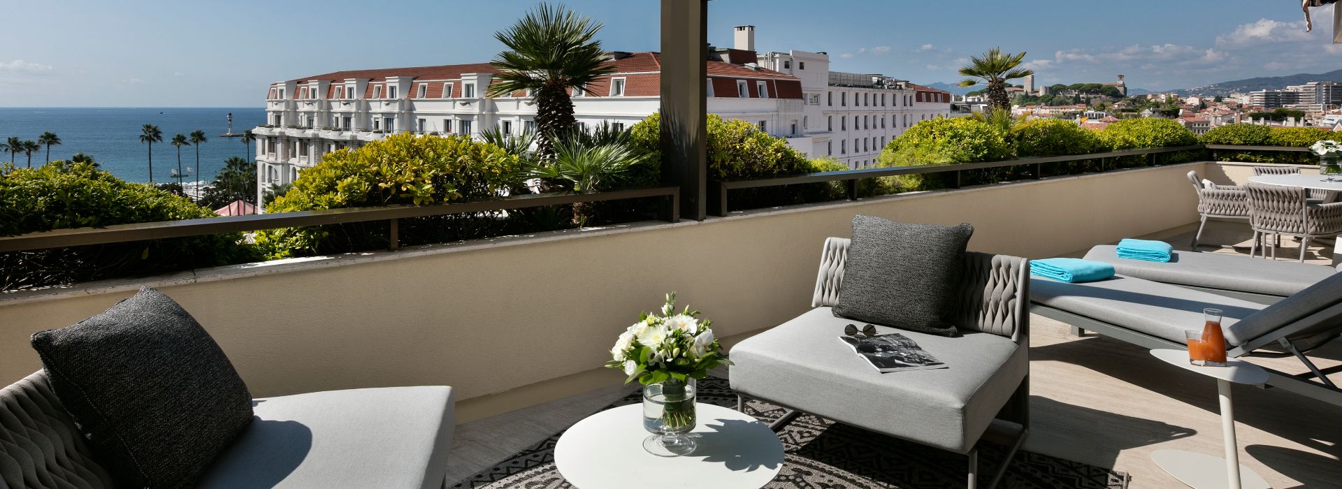 vue de l'hôtel Le Gray D'albion à Cannes