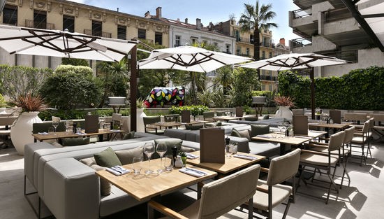 La Terrasse du Gray, Restaurant, Hôtel Barrière, Cannes