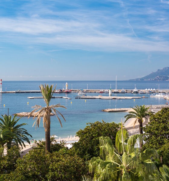 plage et port, Cannes