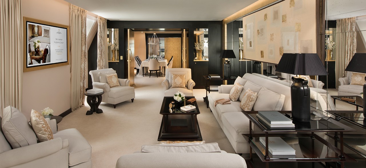 Paris Suite - Sitting Room - Hôtel Fouquet's Paris - Champs-Elysées