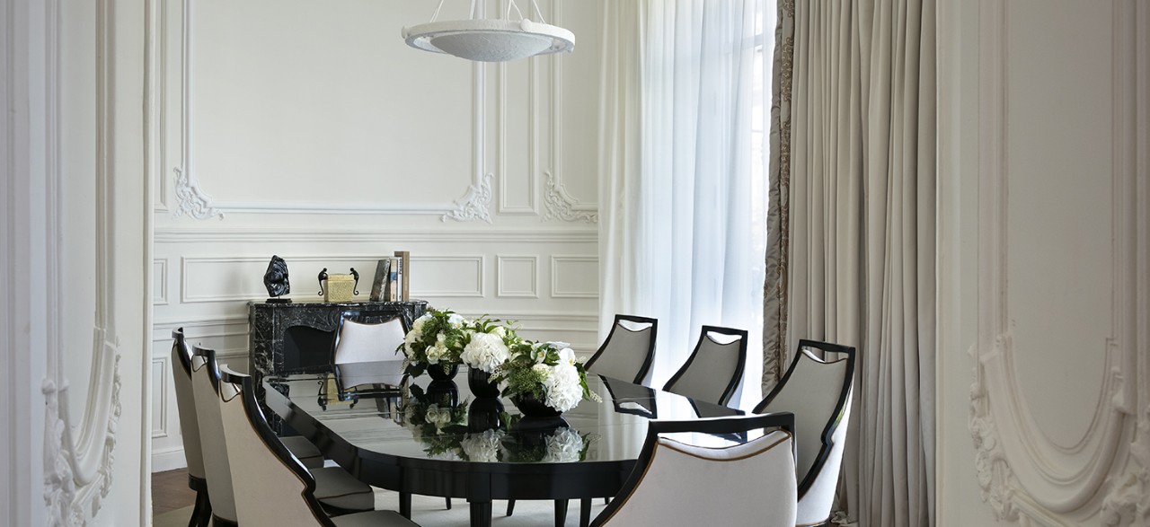 Dining Room - George V Signature Suite - Hôtel Fouquet's Paris - Champs-Elysées