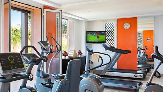 Le centre de fitness, Salle de sport, Hôtel Barrière Le Naoura Marrakech