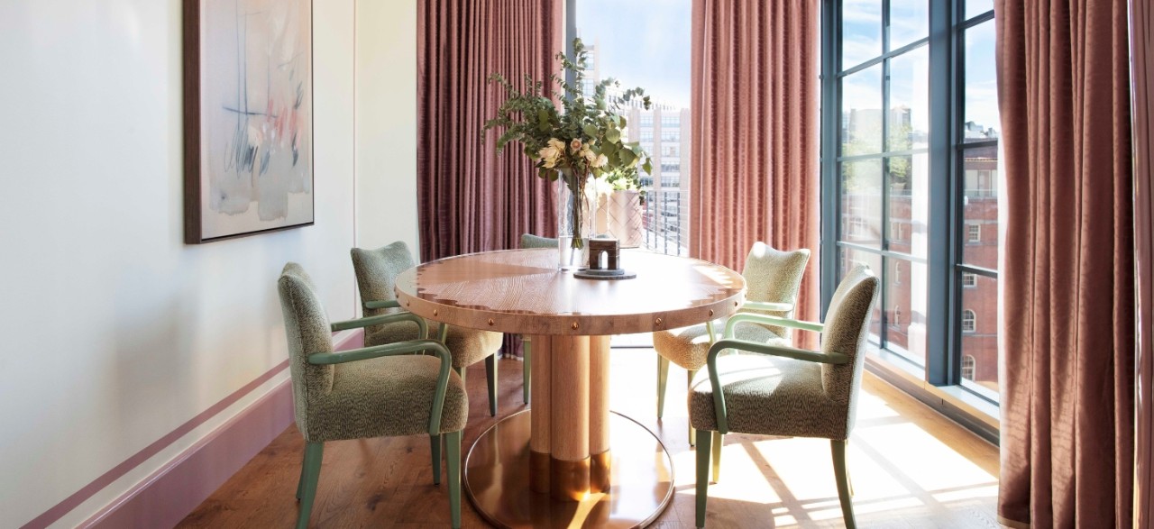 Fouquet's Corner Terrace Suite - Dining Room