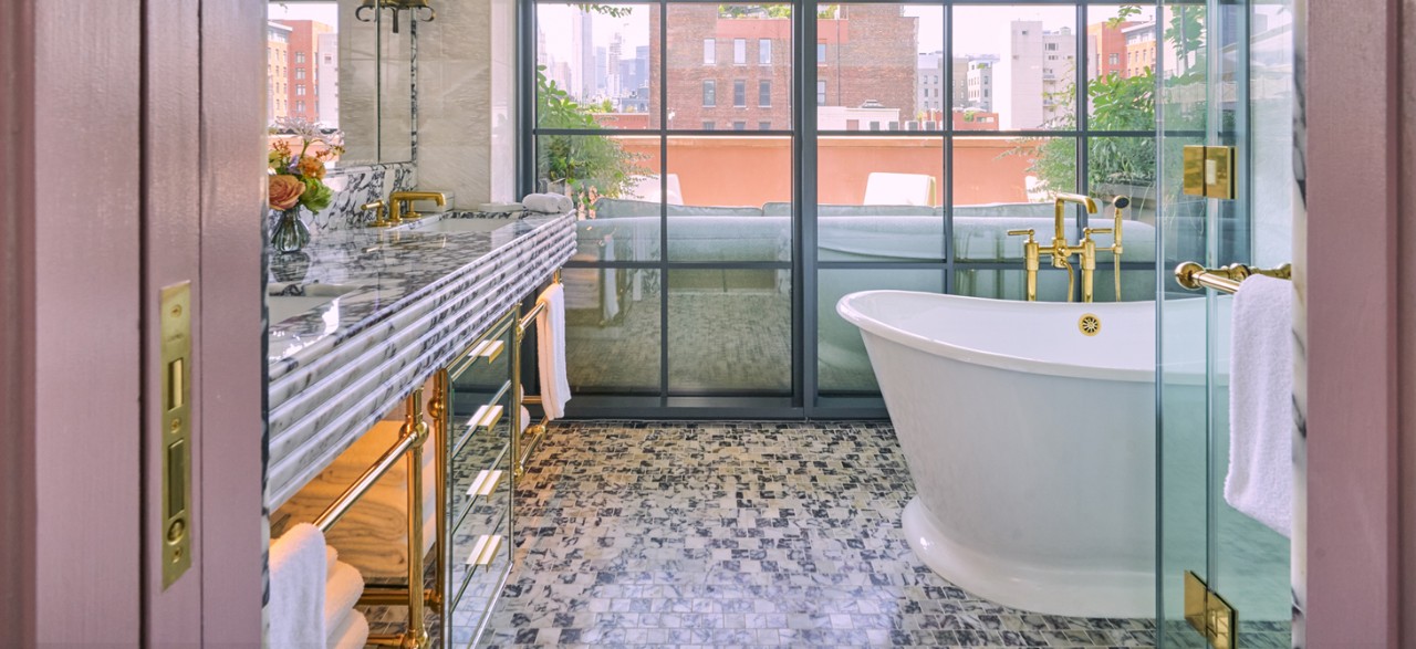 Tribeca Terrace Suite - Bathroom